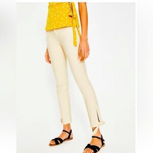 Boden Cream The Denbigh Jean Denim Pants Tie Ankle / US 8R